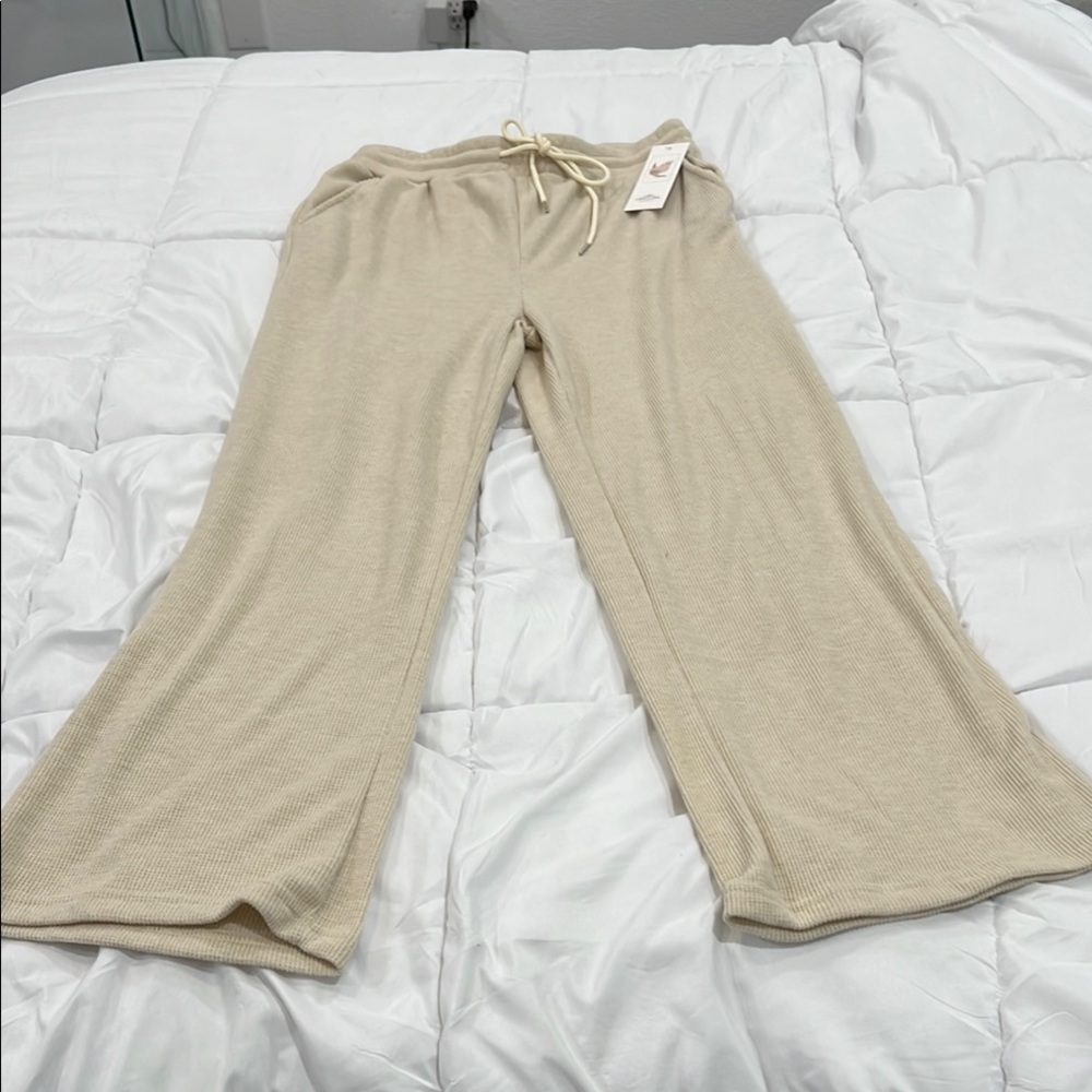 Extra soft Cream Lounge Pants - Maternity